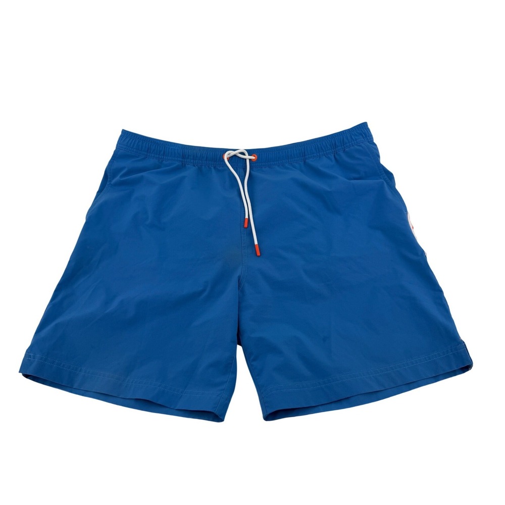 SWIMS Swim Trunks Side Stripes‎ XL Blue Mens Board Shorts Beachwear Summer